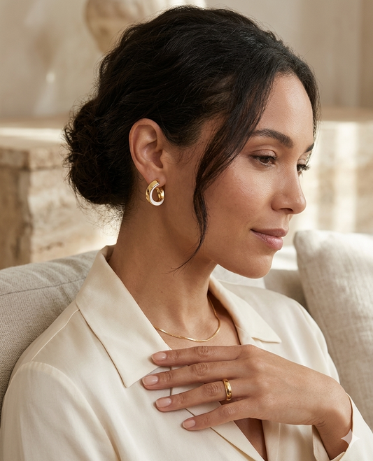 Ohrringe – Bonnie (18K Gold)