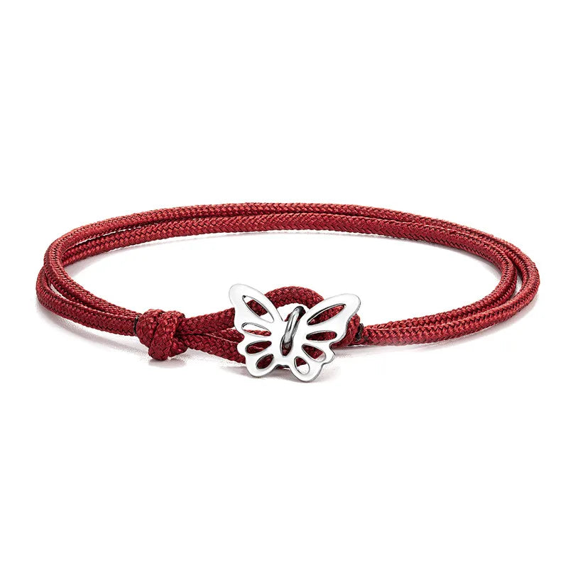 Armband Butterfly Detailansicht - Symbol der Freiheit und Schönheit
