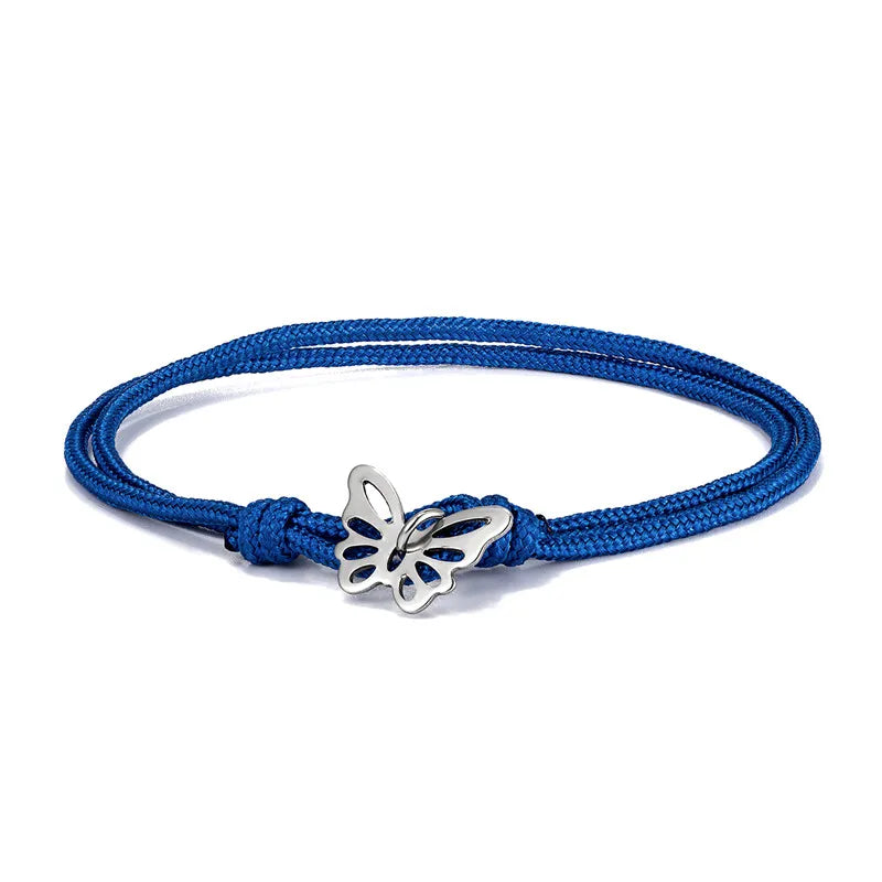 Seitliche Ansicht Armband Butterfly - zeigt die schöne Formgebung
