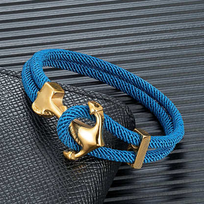 Armband Anchor aus rostfreiem Edelstahl - modisches Accessoire mit Anker-Motiv