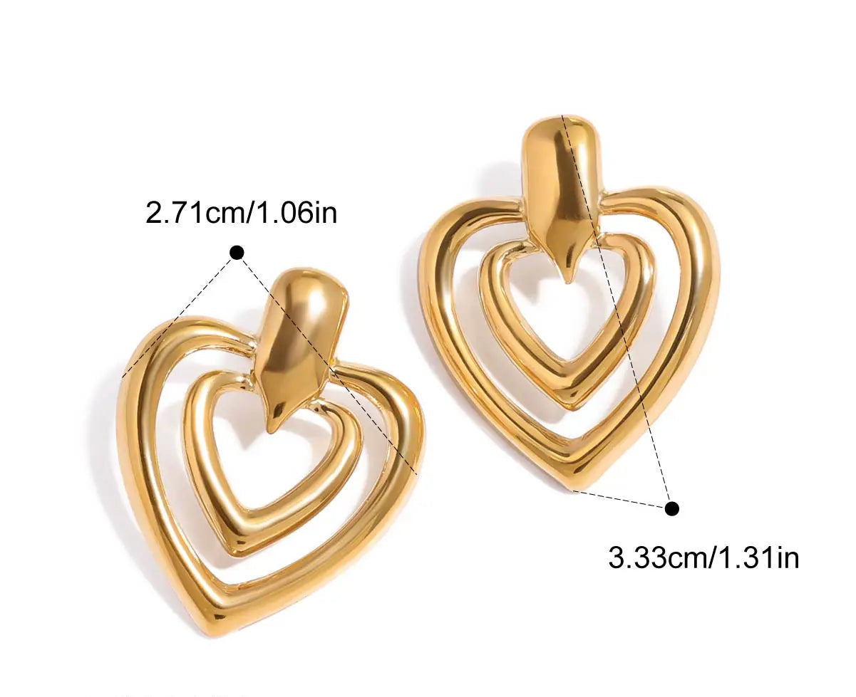 Ohrringe - Haley (18K Gold)