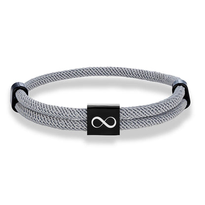 Infinity-Armband aus verschiedenen Blickwinkeln - modisches Design
