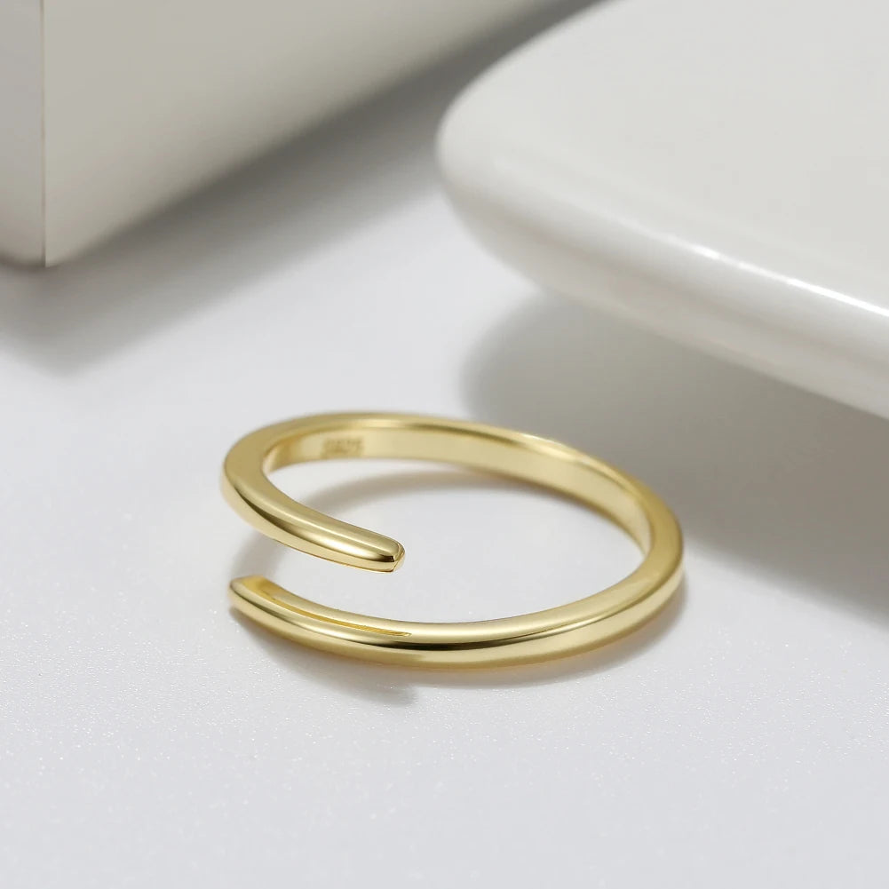 Ring - Stacy (14K Gold & 925 Sterling Silver)
