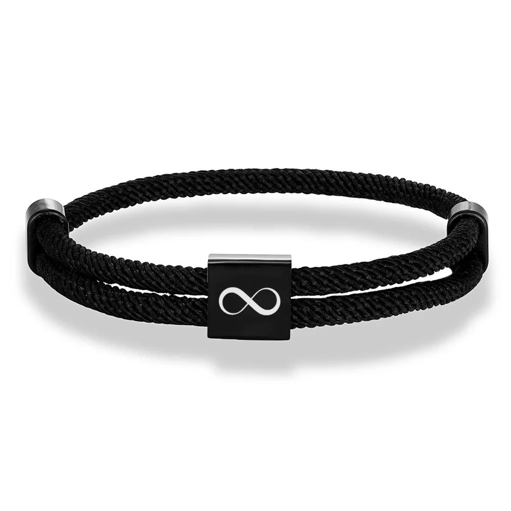 Unisex Infinity-Armband - geeignet für Damen und Herren