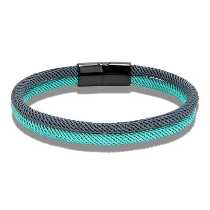 Billie Armband Doppelstrang Überlebensseil Detail nautisches Design
