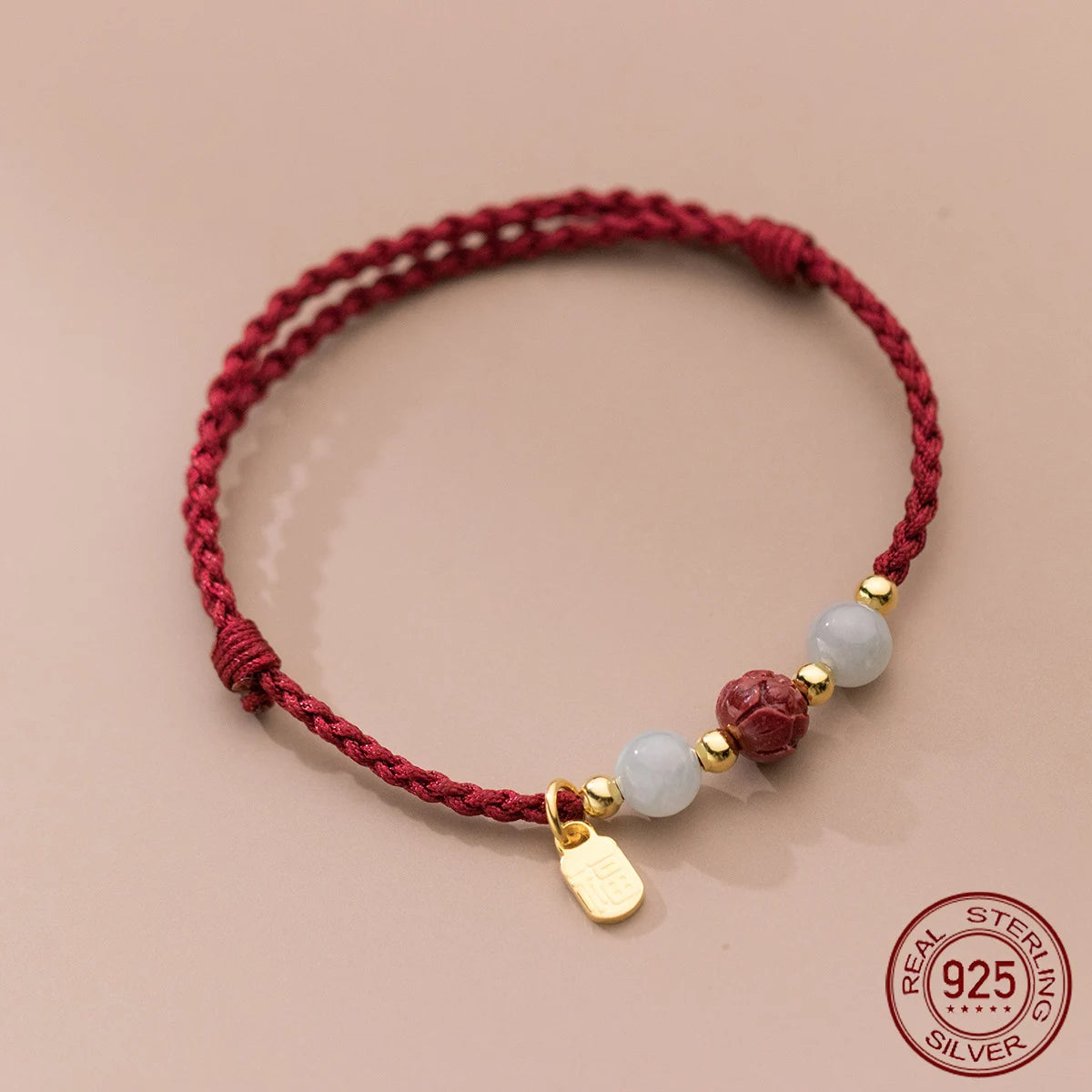 Armband Lucy aus 925 Sterlingsilber mit feinem Seildesign