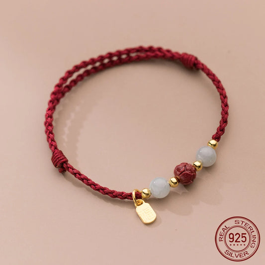 Armband Lucy aus 925 Sterlingsilber mit feinem Seildesign