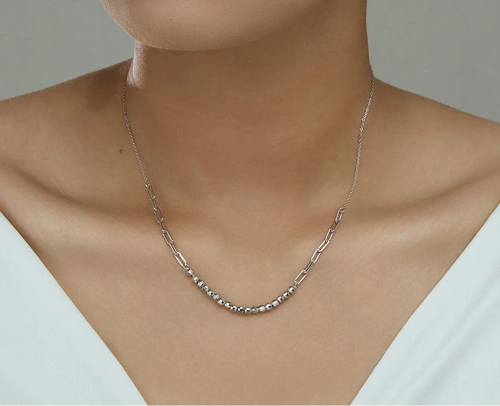 Armband & Halskette Flora – 925 Sterlingsilber mit 14K Gold